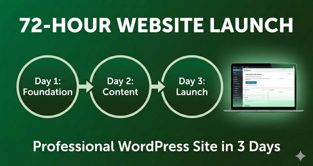 72-Hour Website Launch : The Complete 3-Day Sprint Guide