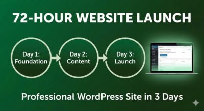 72-Hour Website Launch : The Complete 3-Day Sprint Guide