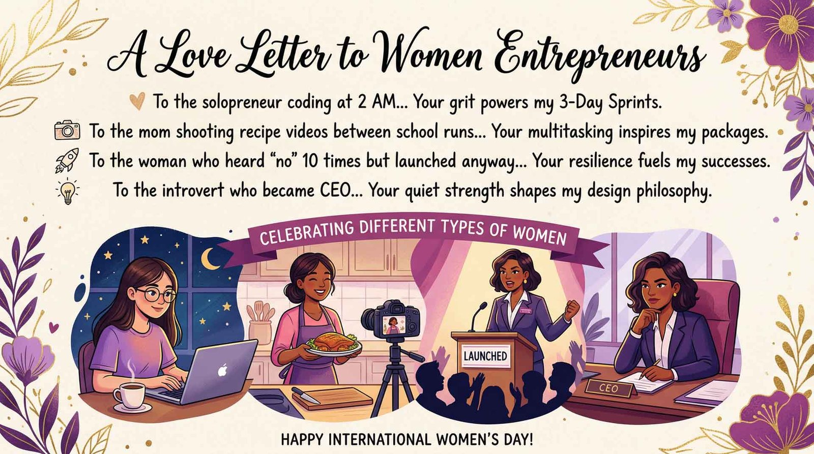 Happy Women’s Day: Celebrating Woman-Led