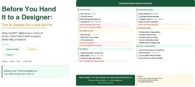 Before You Hand It to a Designer: The AI Assets Do’s and Don’ts